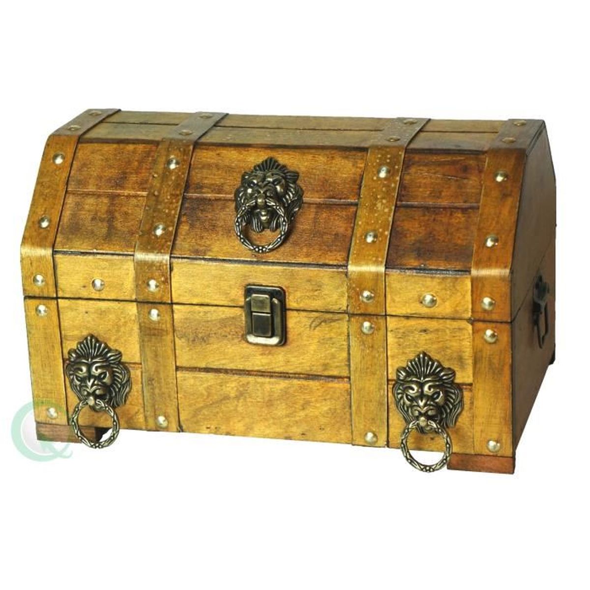 Pirate Treasure Chest avec Lion Anneaux Achat / Vente Pirate Treasure