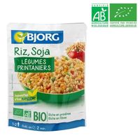 SOJA - BAMBOU BJORG Riz Soja légumes Doypack Bio 250g SOJA - BAMBOU BJORG Riz Soja légumes Doypack Bio 250g