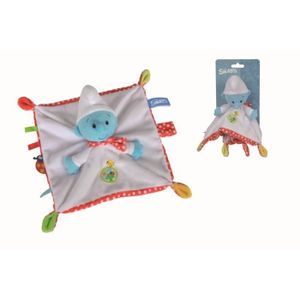 LES SCHTROUMPFS Doudou Mouchoir