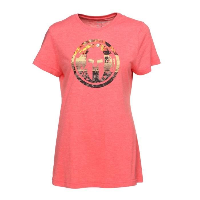 REEBOK T-shirt SRW Femme - Rose