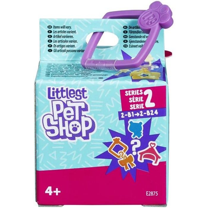 LITTLEST PETSHOP - Sachets Mystères - 1 Petshop et son Habitat