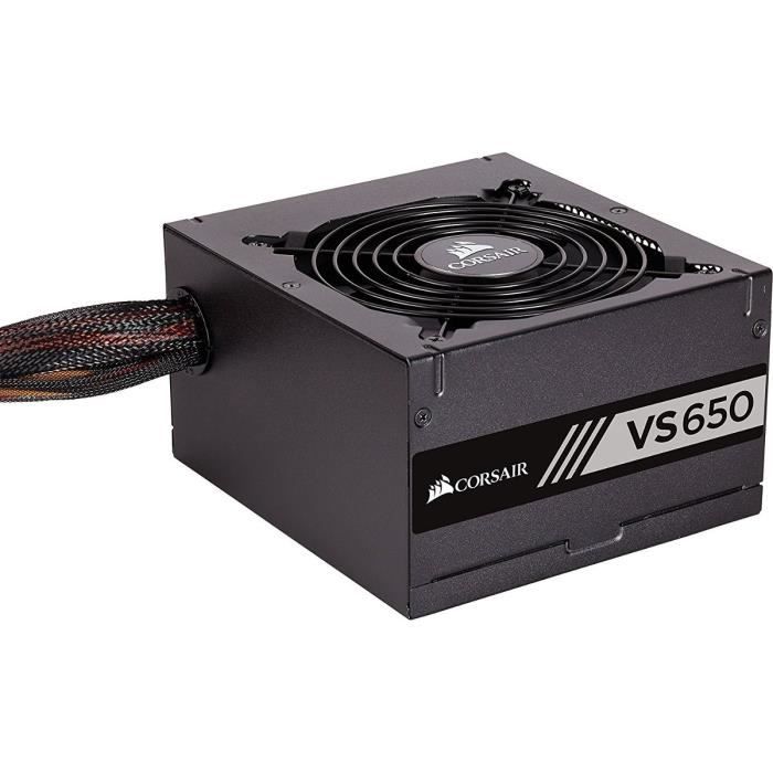 CORSAIR Alimentation PC VS650 - 650W - 80+ White (CP-9020172-EU)