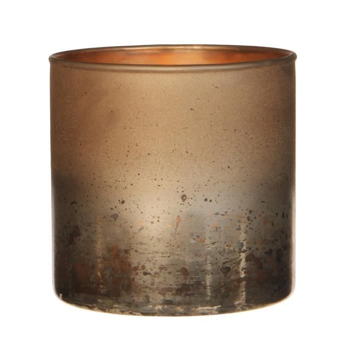 MICA Photophore Porte-bougie - Doré - 11 xØ11 cm