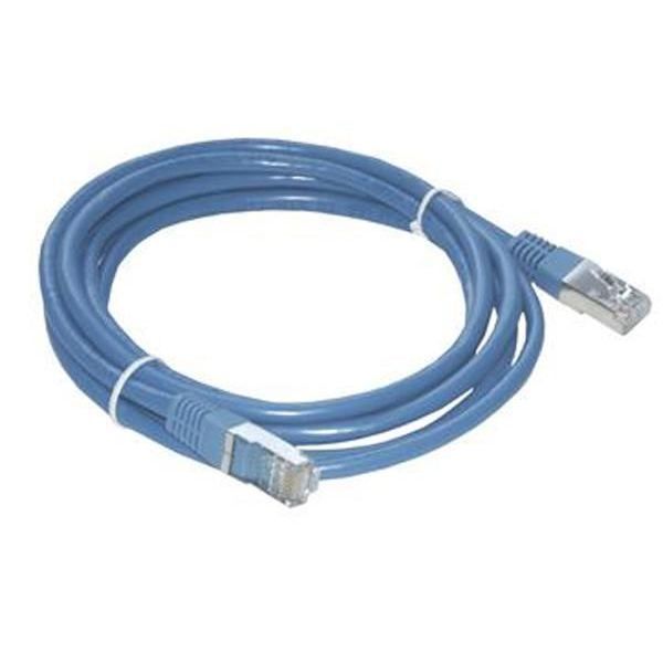 MCL Cordon de brassage - RJ45 CAT 5e F/UTP - 1 m - Bleu