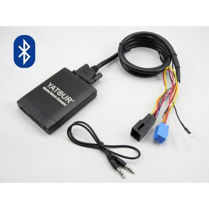 Interface usb adaptateur autoradio Audi 8pin + Bluetooth Achat