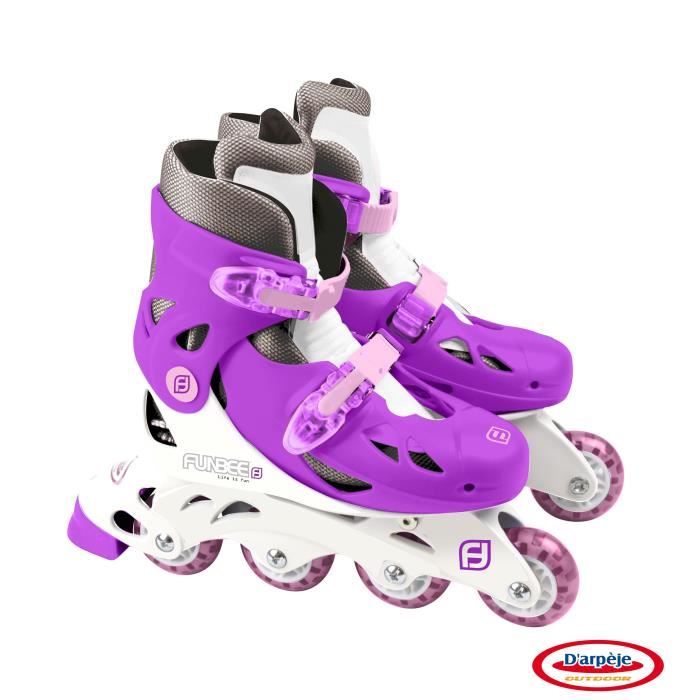 FUNBEE Rollers En Ligne Fille T.2 34 à 37