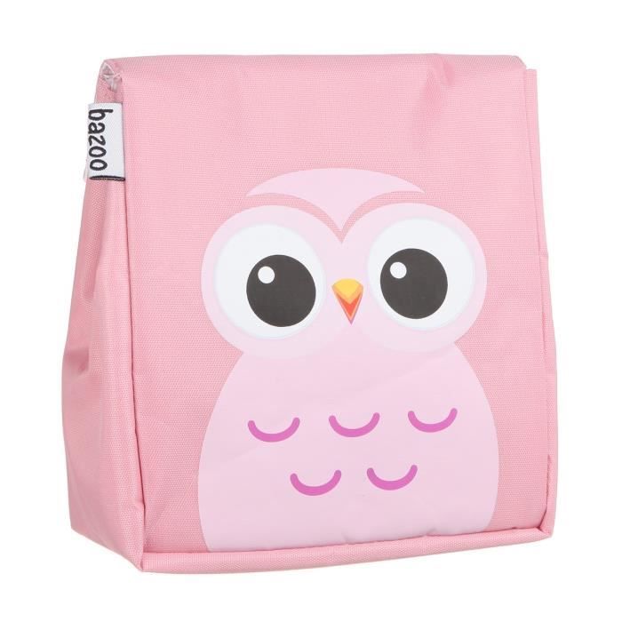 BAZOO - Sac Picnic 2 Compartiments Maternelle Owl - Mixte