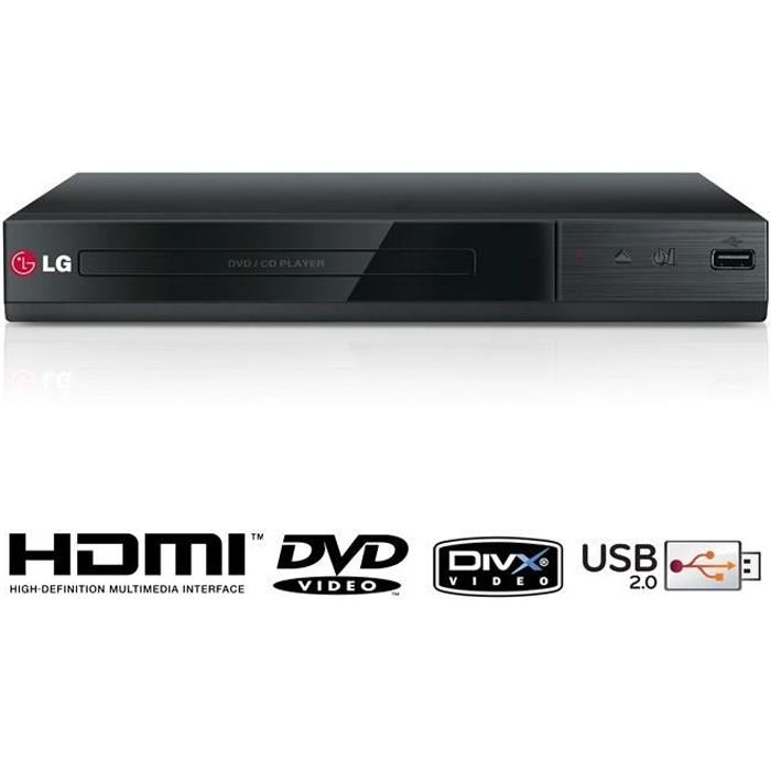LG DP132H Lecteur DVD 1 Port HDMI 1 Port USB