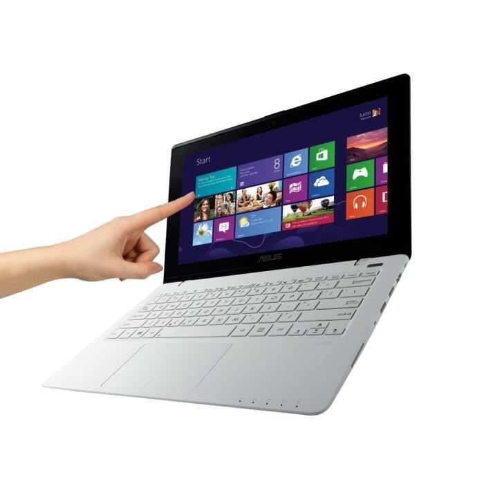 ASUS PC Portable blanc écran tactile 11.6" recondi Prix pas cher