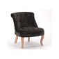 Fauteuil Crapaud Amadeus Capitonné Anthracite Achat Vente