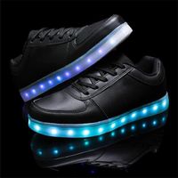 BASKET Chaussures LED Adultes et Enfants Mixte Noir BASKET Chaussures LED Adultes et Enfants Mixte Noir