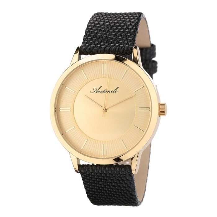 ANTONELI Montre Femme Quartz ANT1153 Bracelet Cuir
