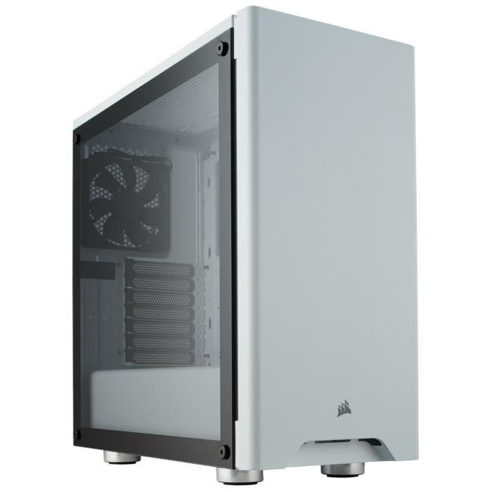 Boitier PC Corsair Carbide 275R Fenêtre - Moyen tour Gaming - Blanc