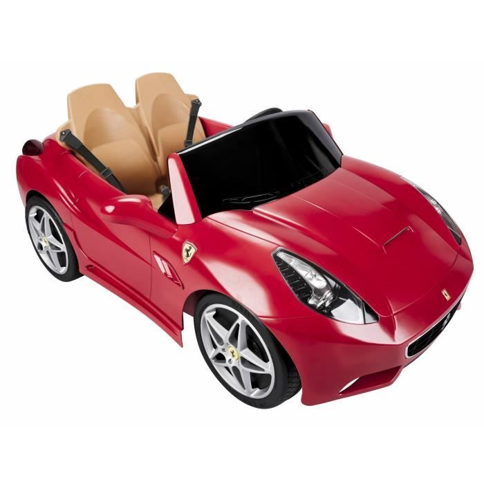 FEBER - 800006330 - Voiture Ferrari California - Véhicule Electrique pour Enfant 12 Volts
