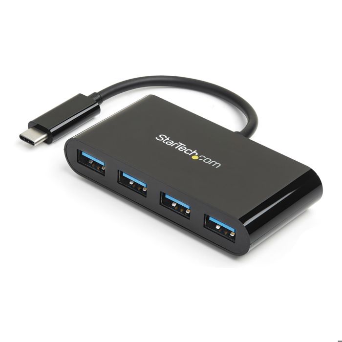 STARTECH.COM Hub USB-C à 4 ports alimenté par bus - USB-C vers 4x USB-A - USB 3.0