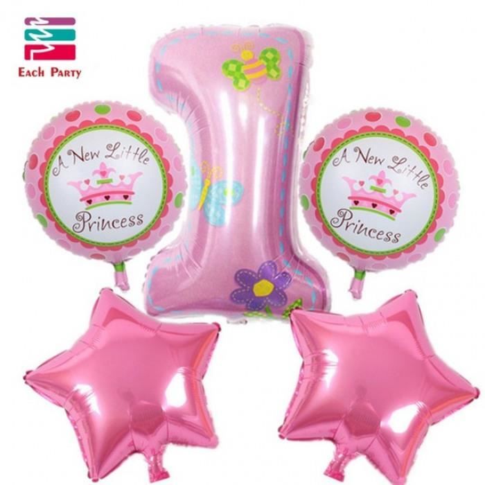 Deco Anniversaire Rose Et Bleu