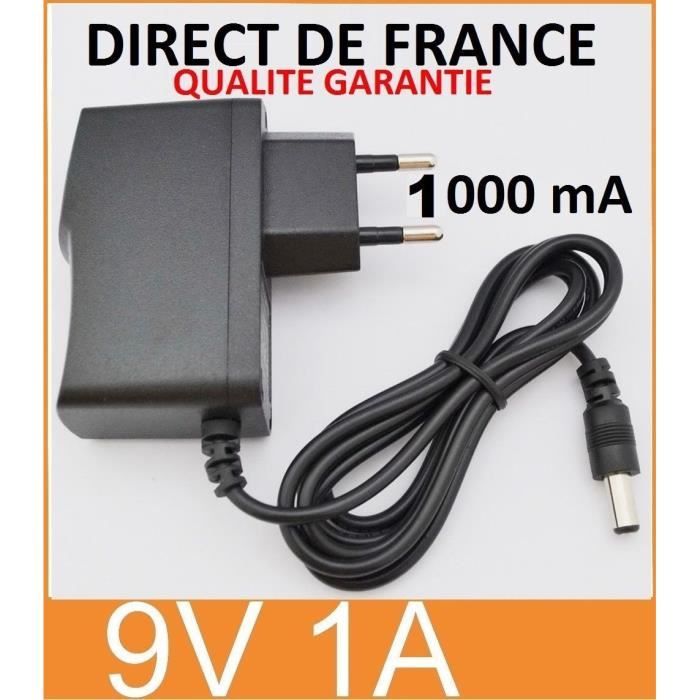 TOP CHARGEUR ® Adaptateur Secteur Alimentation Chargeur 9.5V