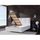 Lit CoffrePERLA BLANC 160x200 cm avec Sommier + T