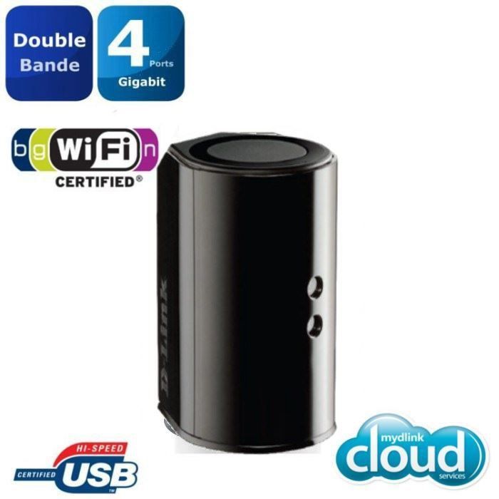 D-Link Routeur Gigabit WiFi 802.11ac 1200 myD-Link