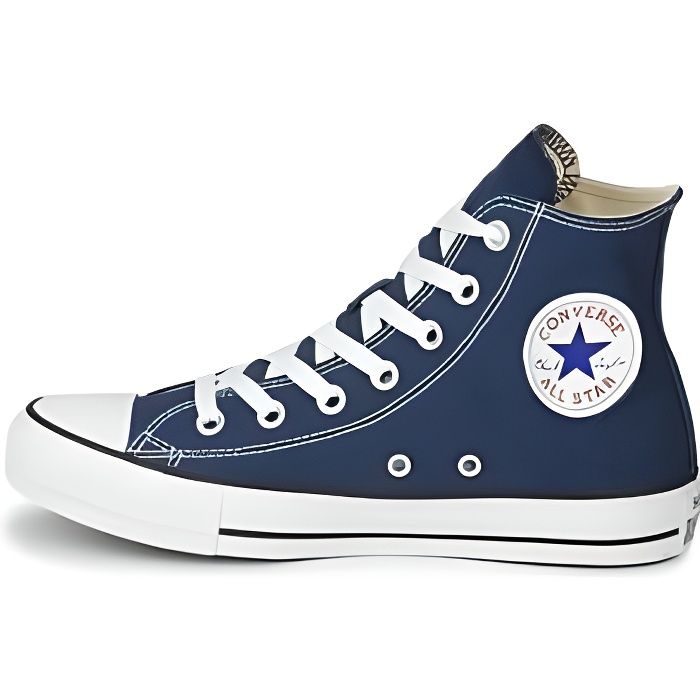 converse bleu marine haute