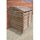 Cache poubelle en bois autoclavé double - 150x90x1