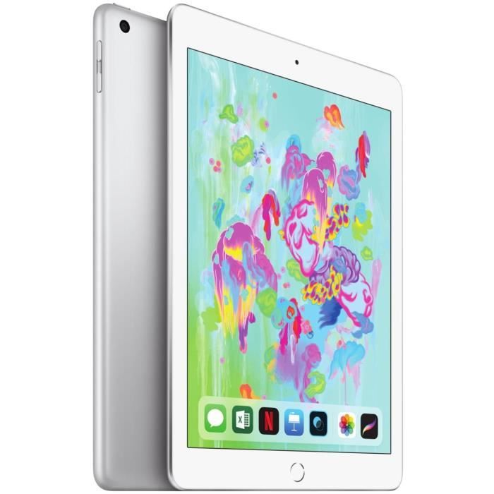     iPad 9,7" Retina 32Go WiFi - Argent - 6ème Génération