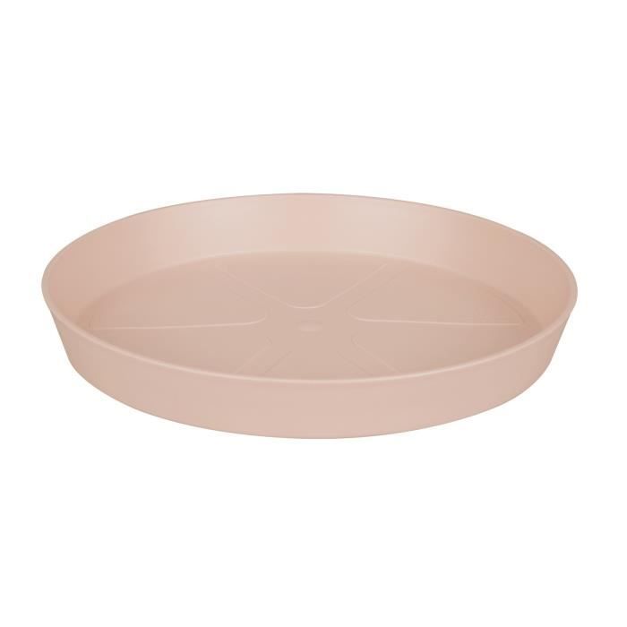 ELHO Soucoupe pour pot de fleur - Ronde - Ø21 cm - Rose chair