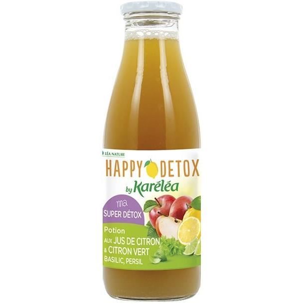 LEA NATURE Potion Ma Super Détox - Basilic, Persil et Jus de citron - 75 cl