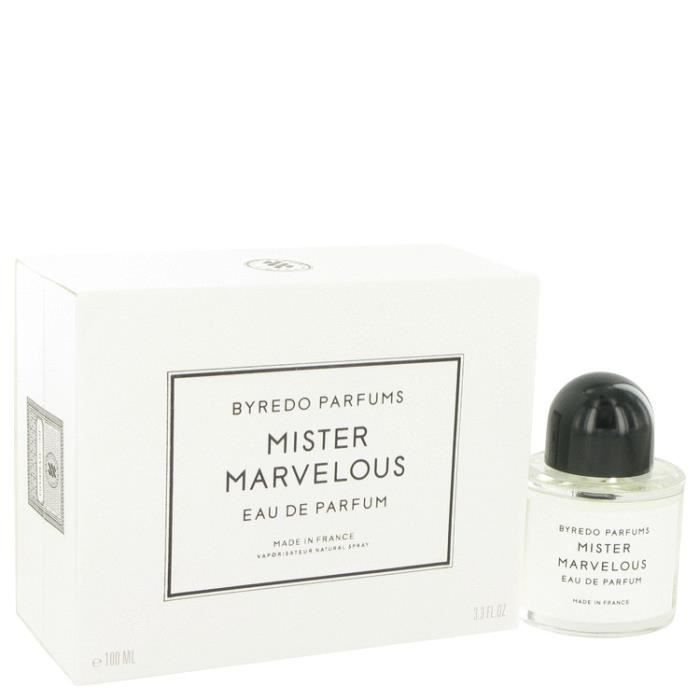 100 Vaporisateur Homme Ml Parfum De Marvelous Byredo Eau Mister OTkPXiZu