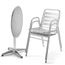 Salon Table de jardin ronde 2 personnes en alu type bistrot terrasse ... Salon Table de jardin ronde 2 personnes en alu type bistrot terrasse ...