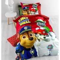 PARURE DE DRAP Parure de lit housse de couette Paw Patrol - Pat P PARURE DE DRAP Parure de lit housse de couette Paw Patrol - Pat P