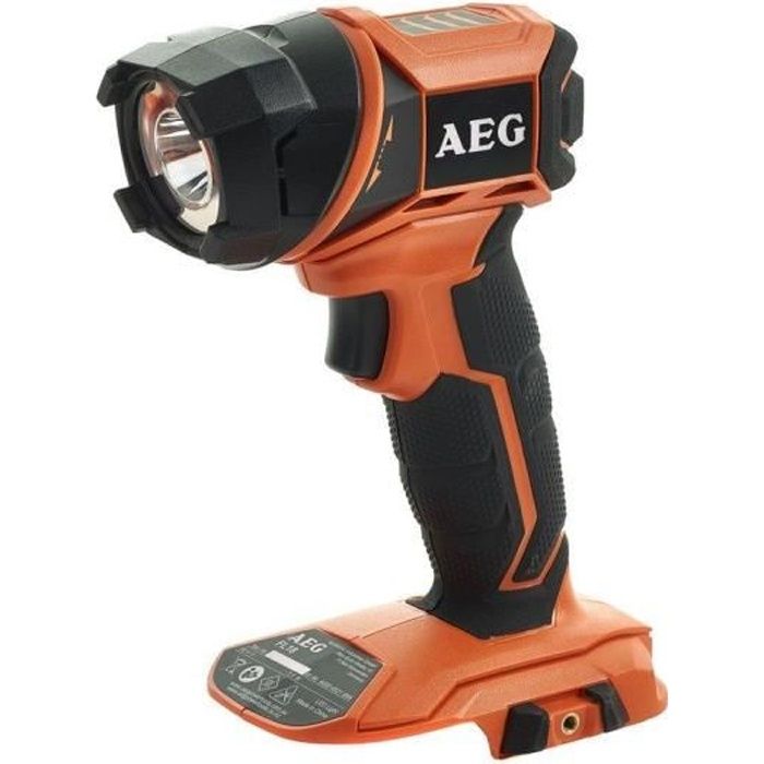 AEG Lampe FL18-0 - 18 V - Tête rotative : 180 ° - Sans batterie ni chargeur