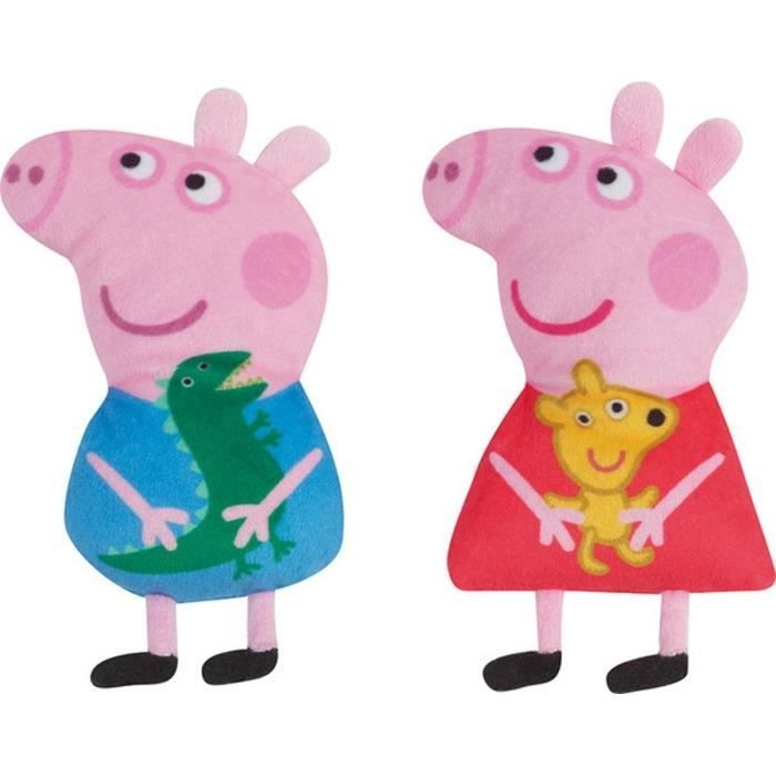 JEMINI Peluches Vide Poche Peppa Pig - Peppa ou George
