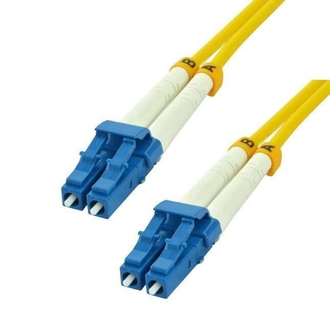 MCL Jarretière optique OS2 duplex monomode 9/125 - LC / LC 20 m