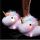 Pantoufle licorne lumineux