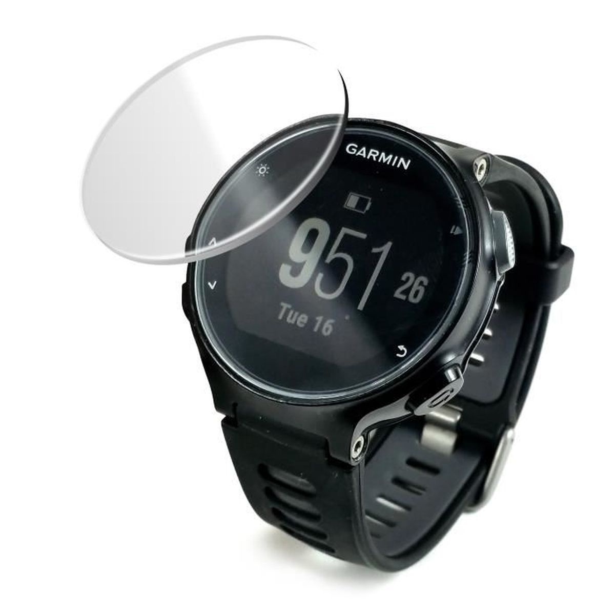 Protection écran Verre Trempé 9H Pour Garmin Fenix 5S (42 Mm) - Anti-rayures, Anti-traces, Ultra-fin