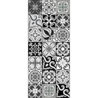 TAPIS AMADORA Tapis 100% vinyle - Imitation carreau de c TAPIS AMADORA Tapis 100% vinyle - Imitation carreau de c