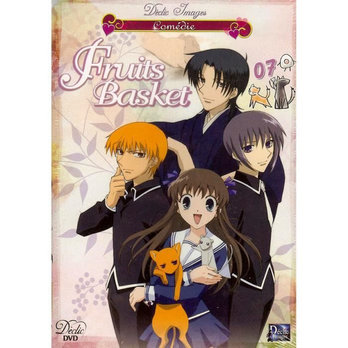 DVD FRUITS BASKET 07 DECLIC IMAGES en dvd dessin animé pas cher