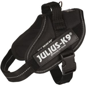 JULIUS-K9 Harnais Power IDC - Mini - M : 49-67 cm-22 mm - Noir - Pour chien