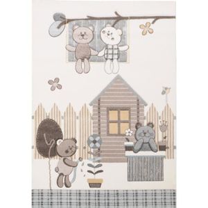 TAPIS ELLA Tapis enfant 160x230cm - Blanc