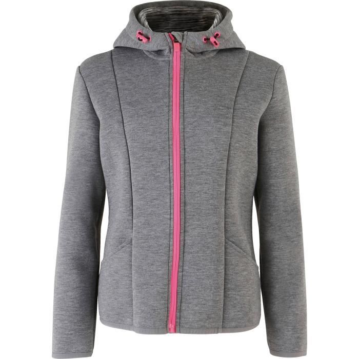 ATHLI-TECH Sweatshirt Eliah - Enfant fille - Gris clair