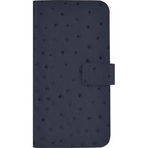 BBC Etui folio cuir véritable pour iPhone 6 - Bleu
