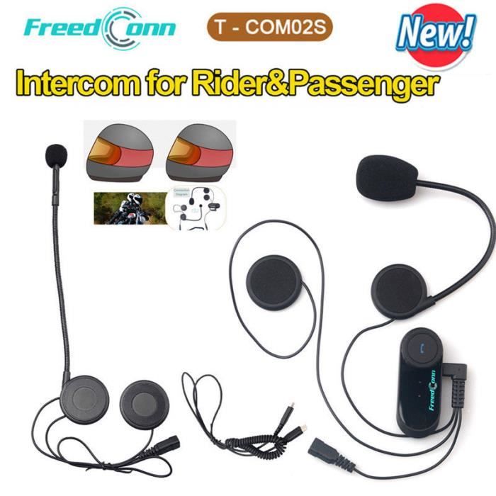 Bluetooth Moto Casque De Moto Intercom Casque Ski Nautique