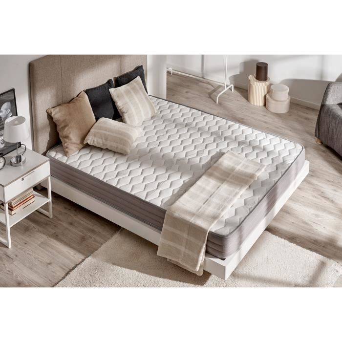 matelas aerolatex naturalex 90x190 cm 18cm en mousse polyuréthane