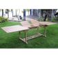 table de jardin xxl en teck brut double rallonge papillon 200 300 cm achat vente table de jardin table de jardin xxl en teck cdiscount - Table De Jardin Teck table de jardin xxl en teck brut double rallonge papillon 200 300 cm achat vente table de jardin table de jardin xxl en teck cdiscount - Table De Jardin Teck