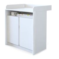 TABLE À LANGER Table Commode à langer Nandini, Corps en Blanc mat TABLE À LANGER Table Commode à langer Nandini, Corps en Blanc mat