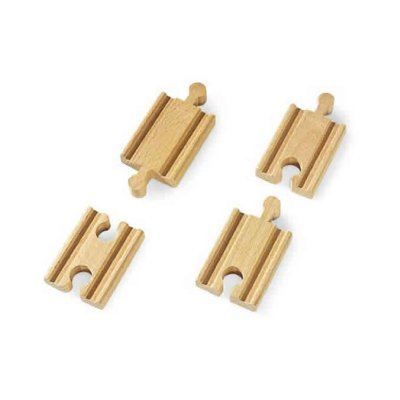 BRIO World - 33333 - Mini Rails Droits - Mixtes 54Mm