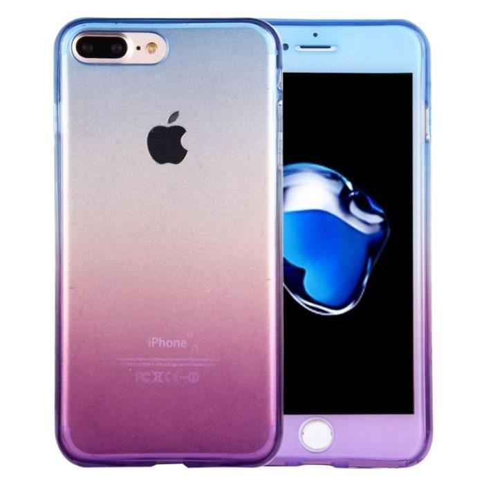 coque silicone double face iphone 8 plus