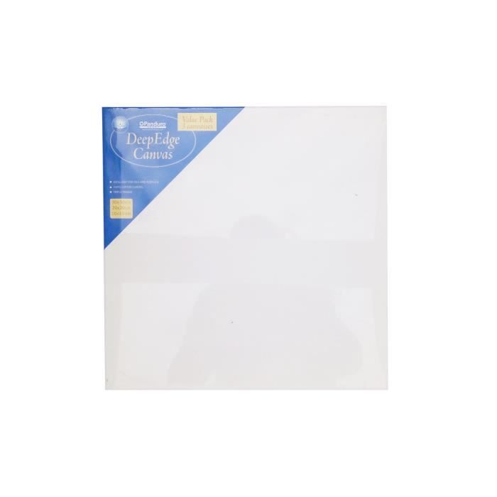PANDURO Jeu de 3 Châssis - Toiles 100% coton - Section 36 mm