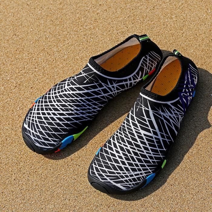 chaussure de plongee chaussons de plage chaussons